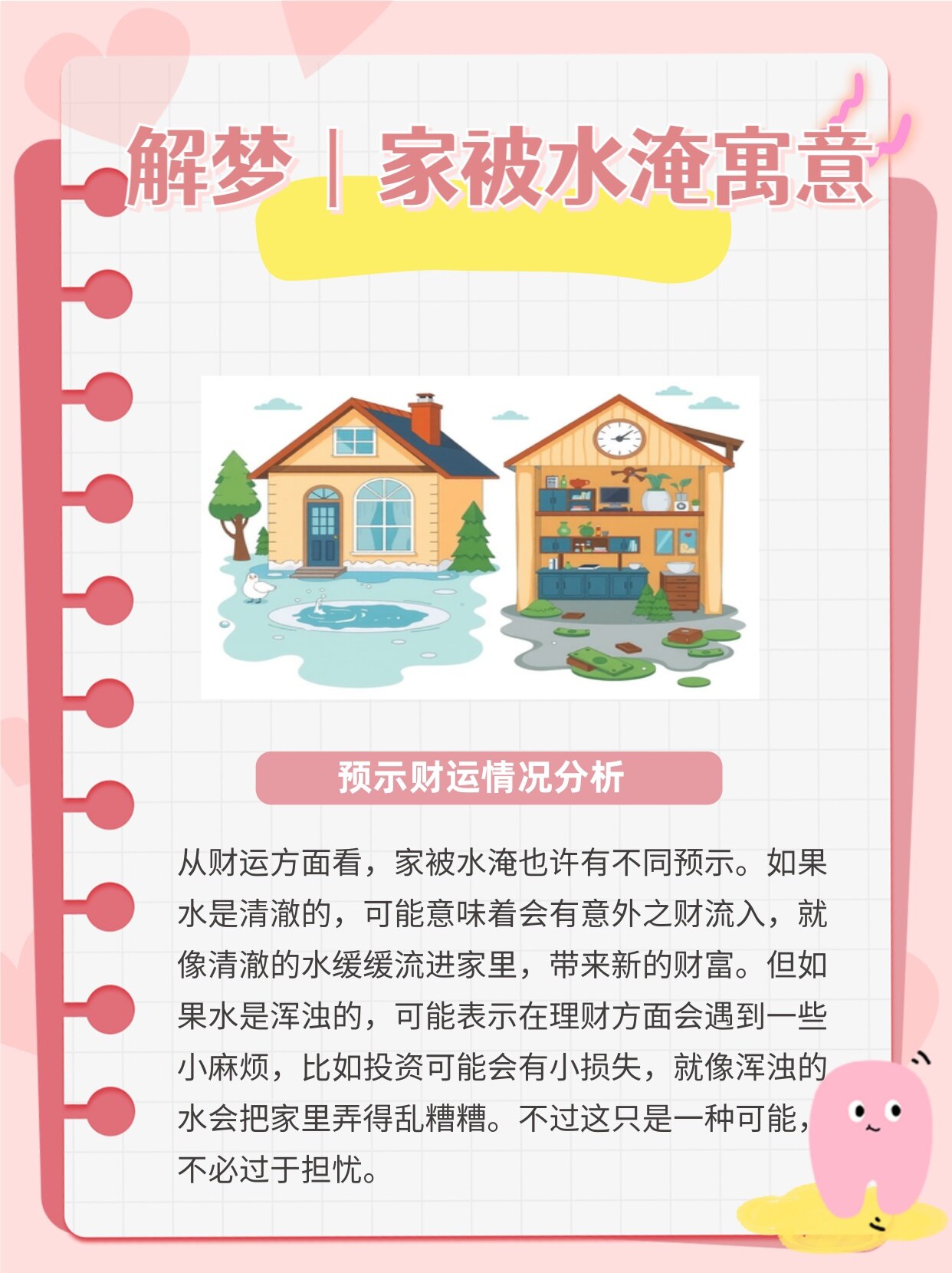 梦魇之水，逃离淹没的家园——解析发大水、房子被淹、上房顶的梦境寓意